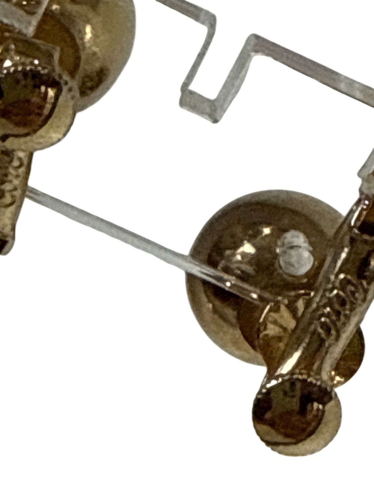 Vintage Coro Gold-Tone Adjustable Clip-On Ball Earrings