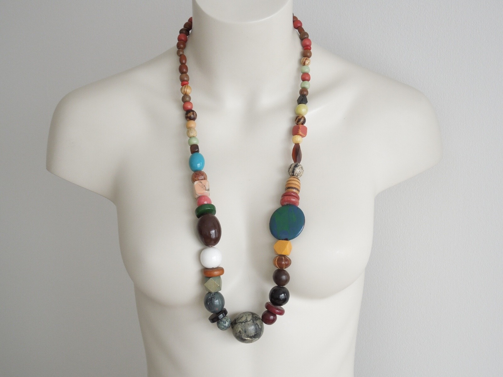 Chain Wood & Plastic Colourful & Long 3.3oz/33 5/16in