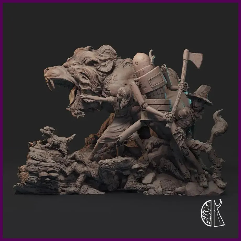 1/24 Resin Model Figure GK，Unassembled and unpainted kit