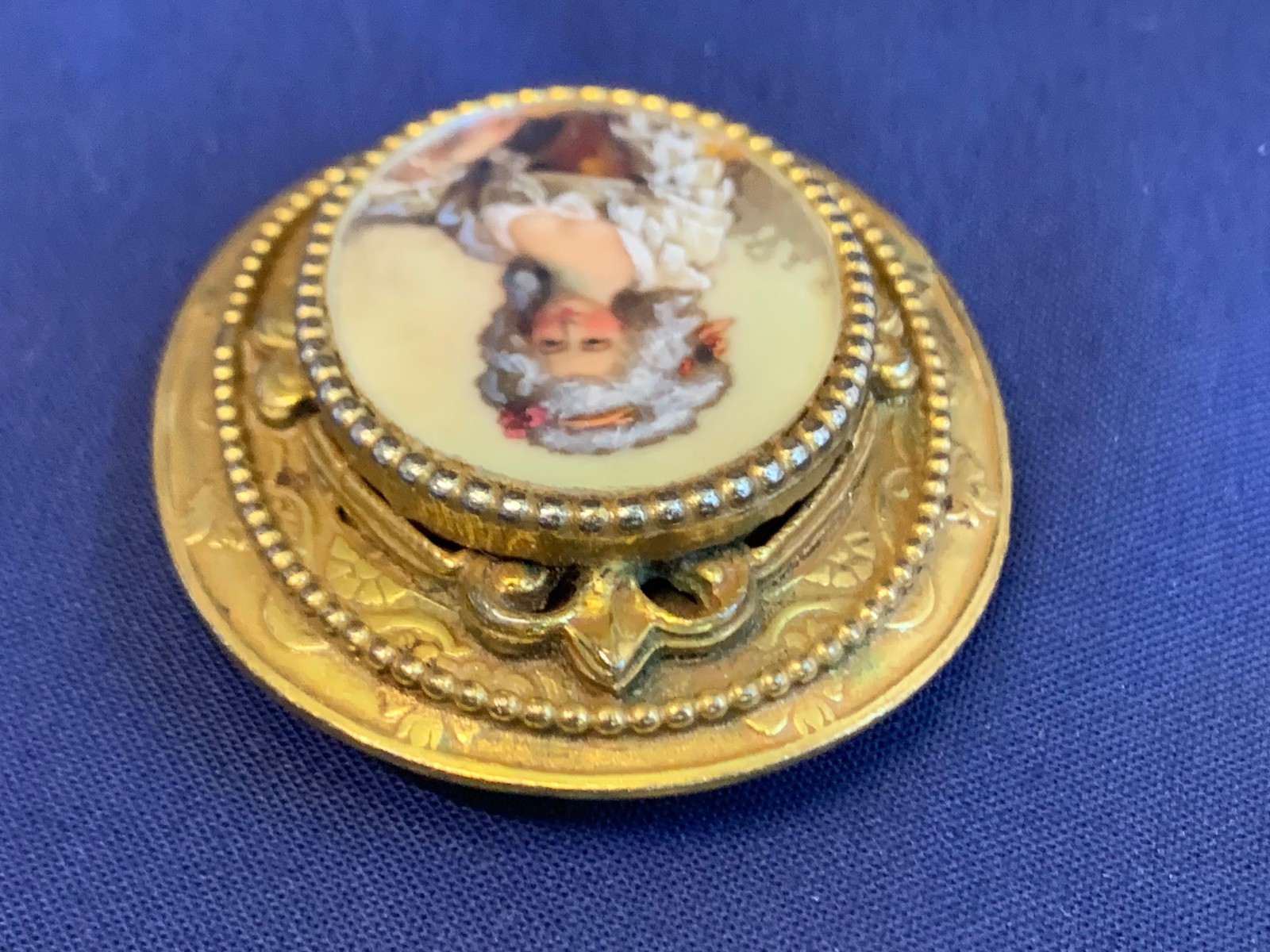 Vtg Original by Robert Pin / Pendant Combo Costume Jewelry Portrait Brooch
