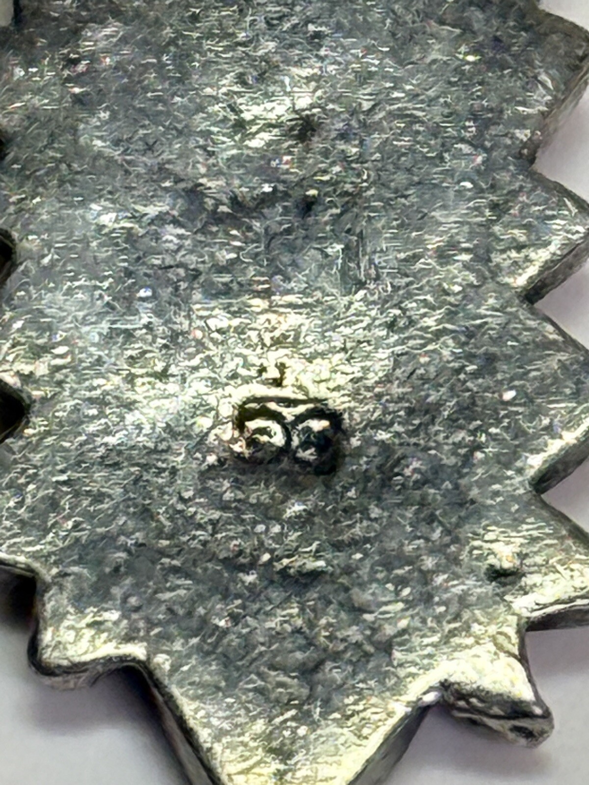 Vintage Silver Radiant Woman Pendant Charm