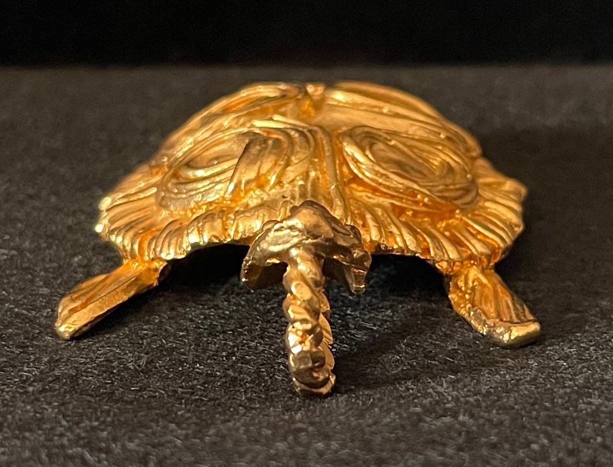 Erwin Pearl Turtle Pendant and Extra Large Turtle Pendant