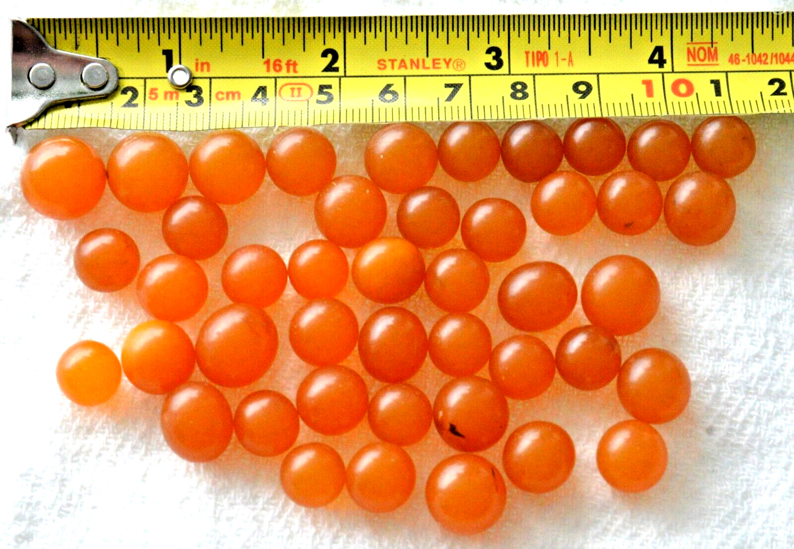 ✅ 30gr RUSSIAN SOVIET BALTIC SEA AMBER BOLLS NECKLACE 老琥珀 BEADS STONE ROCK PIN ☭
