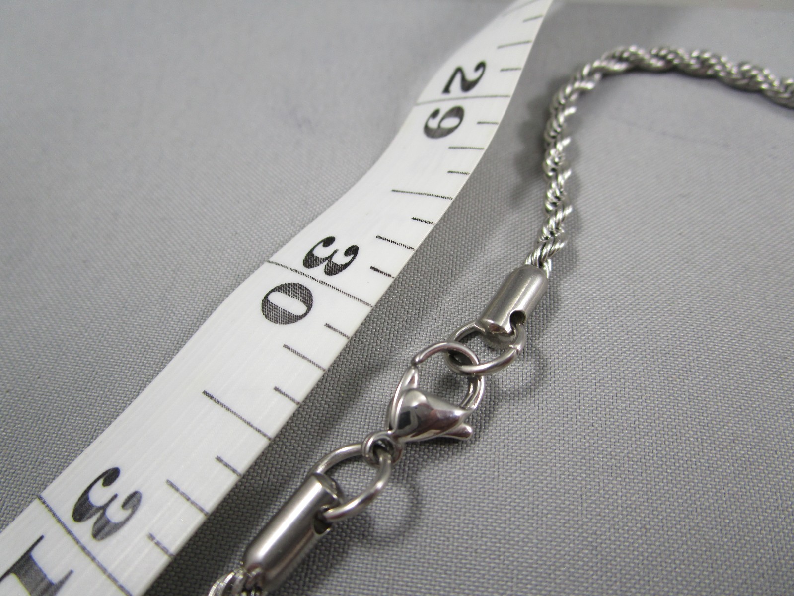 AMAZING Tiered Silver Tone Floral Flowers Pendant 30″ Chain Fashion Necklace 636