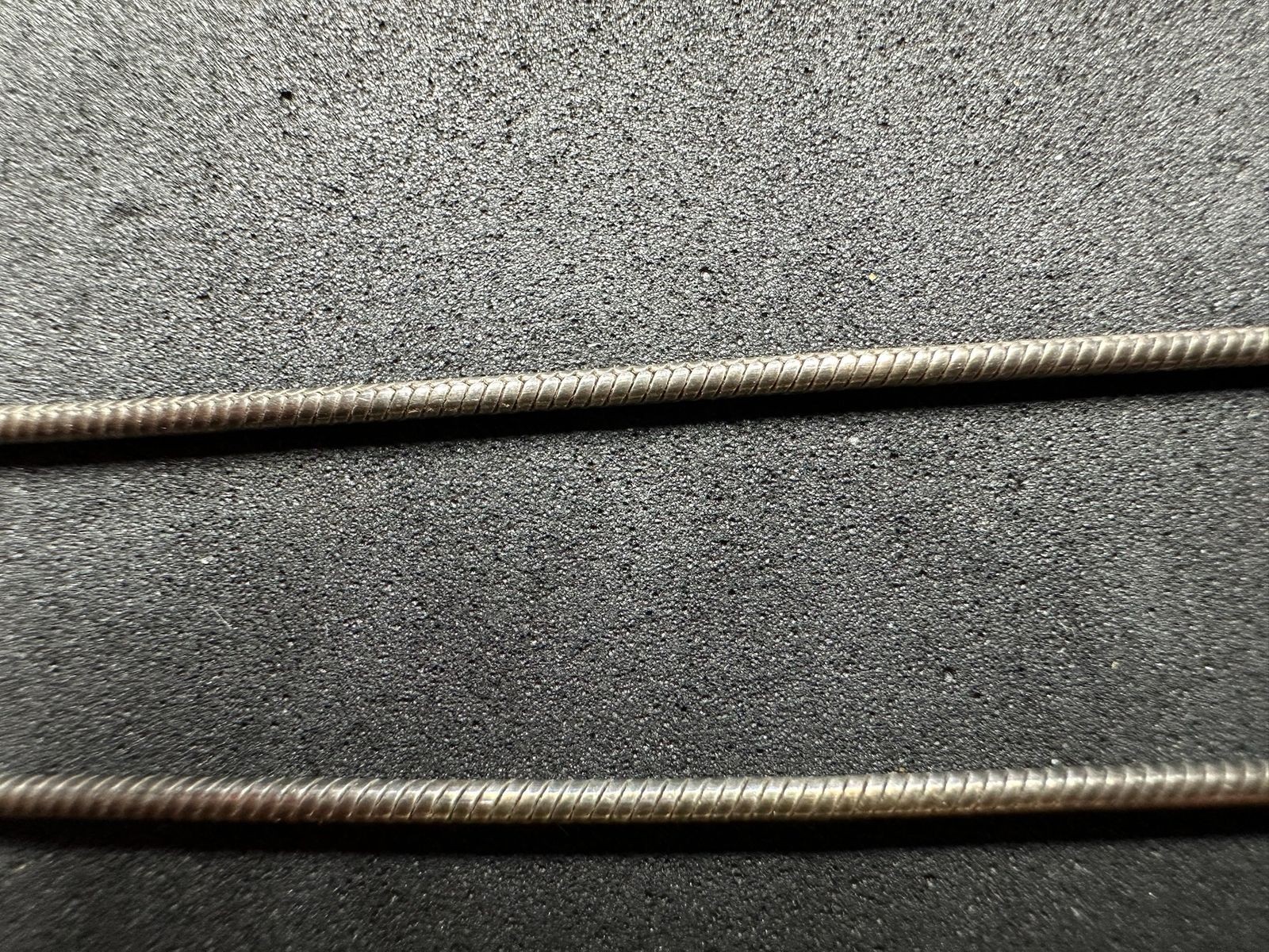 5.57g Vintage Sterling Silver 925 Twisted Rope Chain Necklace 16 in M