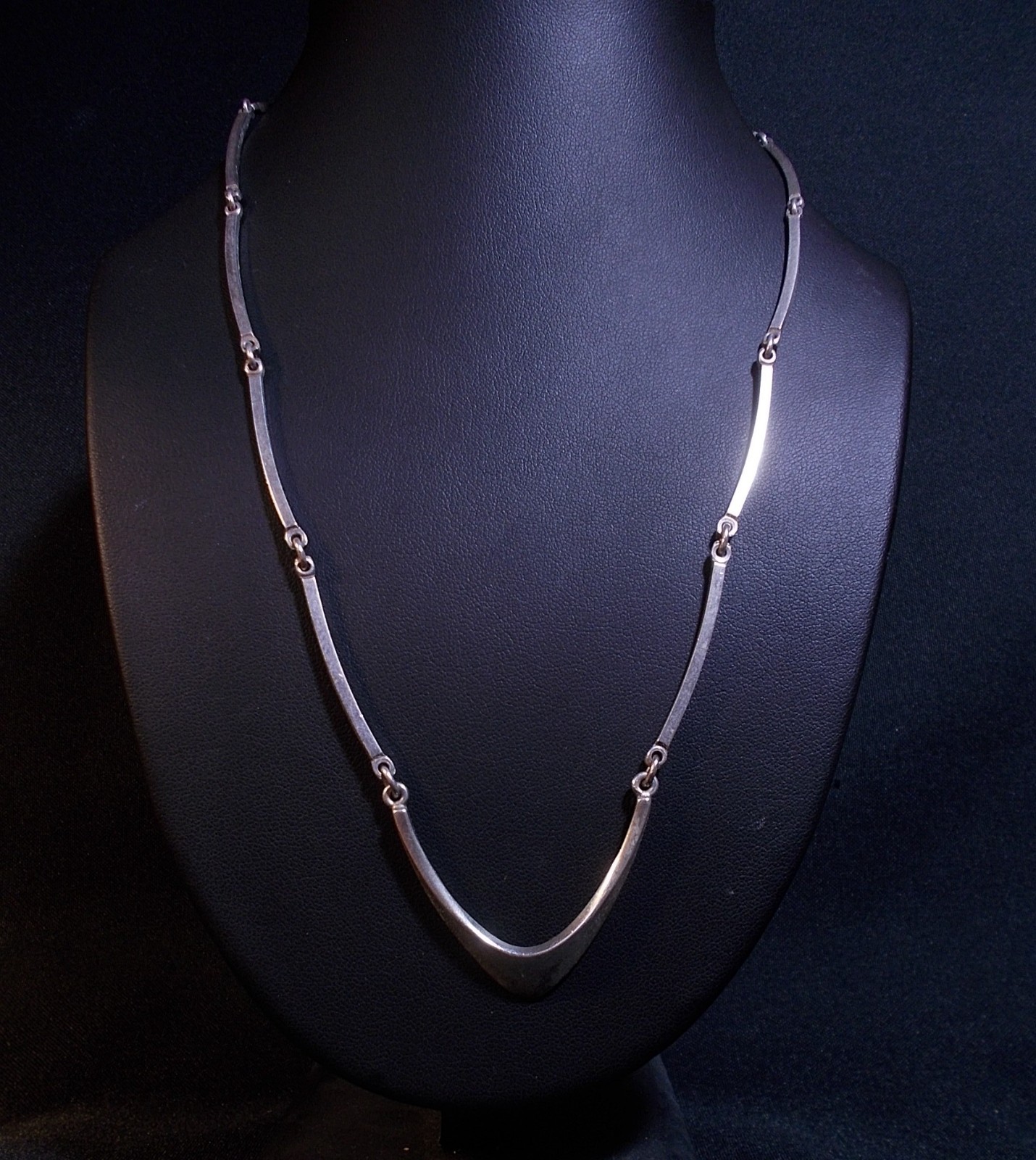 N. E. From Vintage Sterling Necklace Denmark