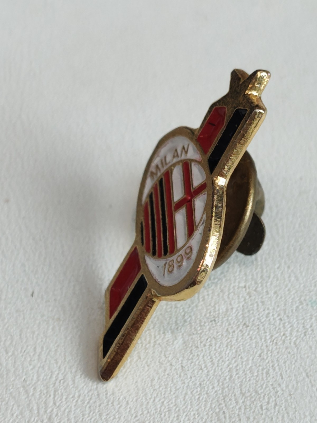 Pins Milan Acm 1899 Brooch Abzeichen Pin Gadgets Vintage Org Gold Tone 1″