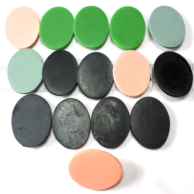 15 of 40x30mm Mixed Different Vintage Cherubs Oval Cameos Cabochons Lot