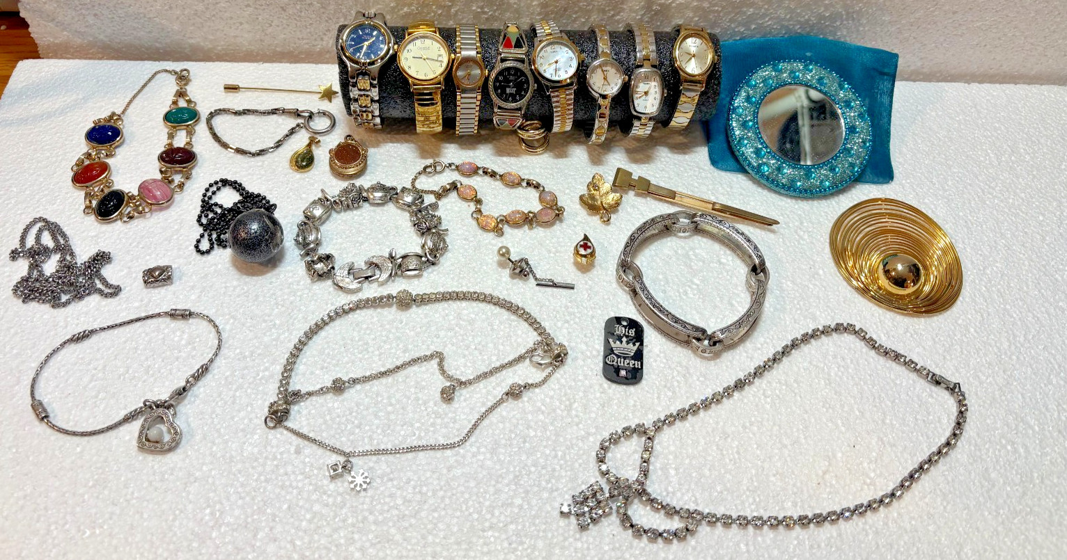 Vintage /Modern Wear Or Resale Jewelry Lot – From My Passed Wife of 48 Years