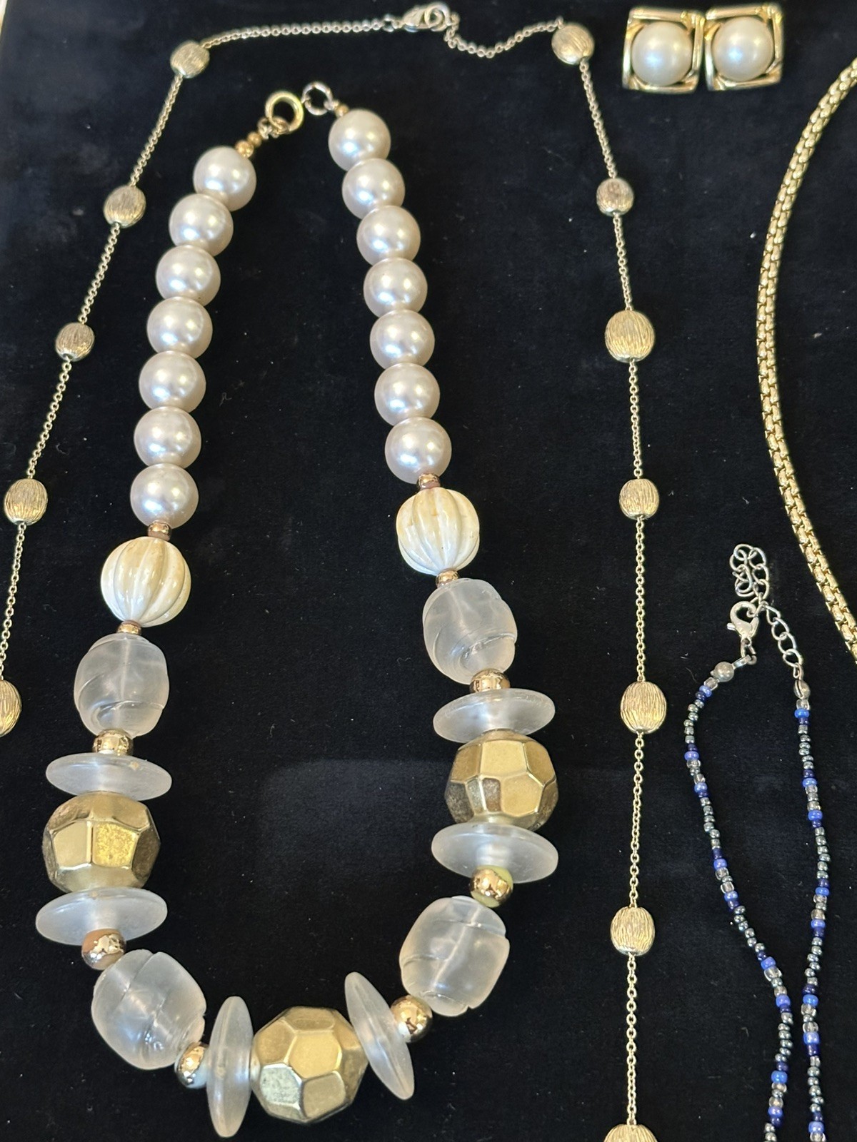 Vintage Costume Jewelry ALL WEARABLE used Lot Some Signed