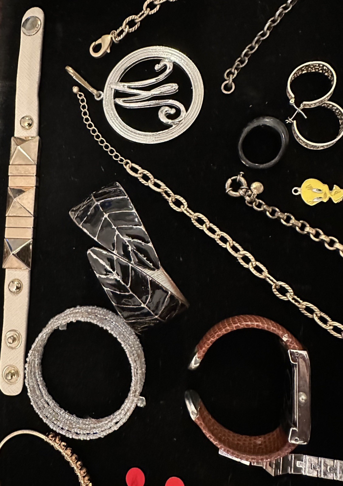 Vintage Costume Jewelry & Watches ALL WEARABLE used Lot Some Signed