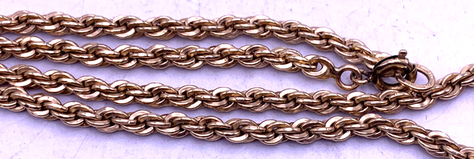 Vintage WINARD’S 12k gold filled 24″ chain necklace 24.7 grams