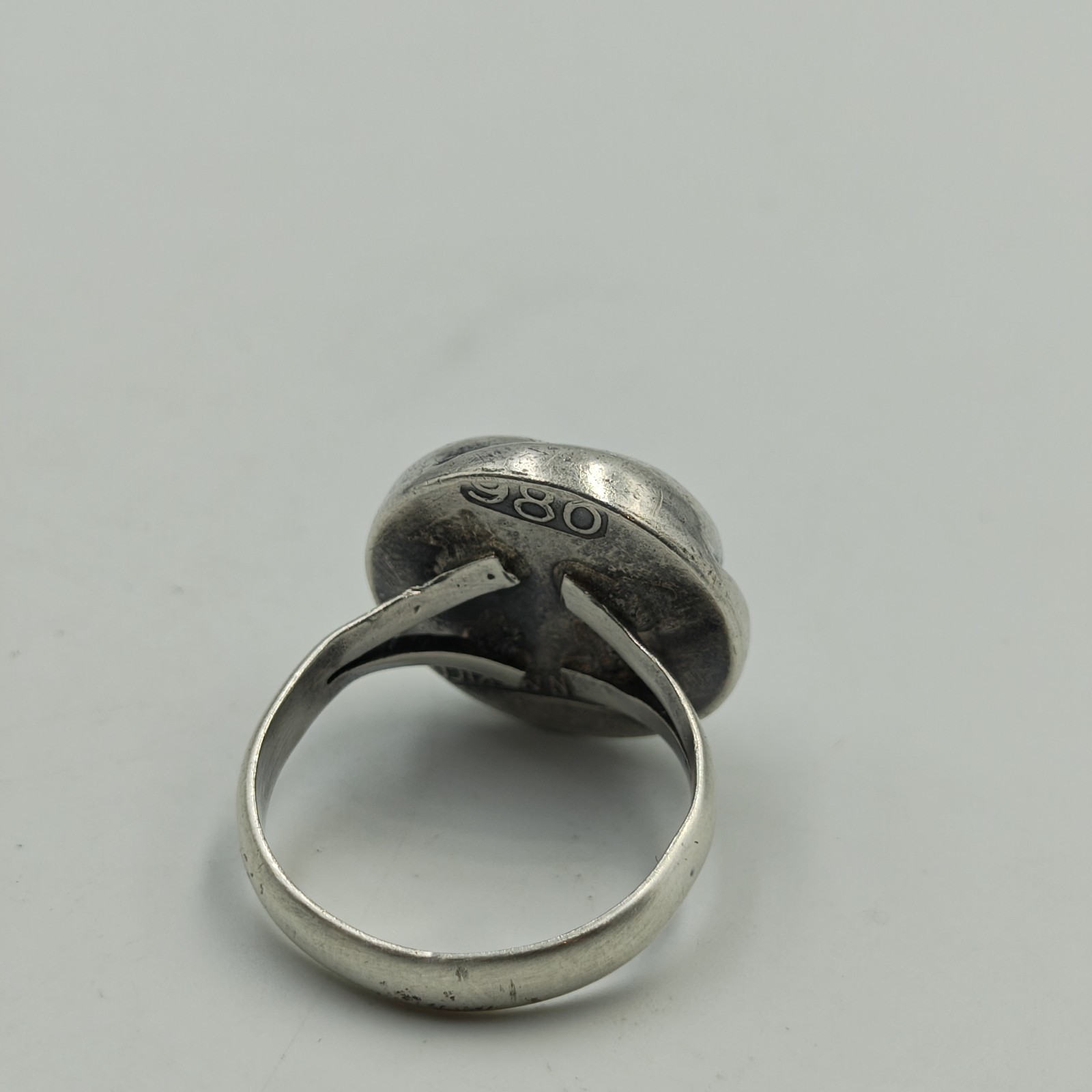 Vintage 980 Silver Ring Size 6.5 Made In Mexico