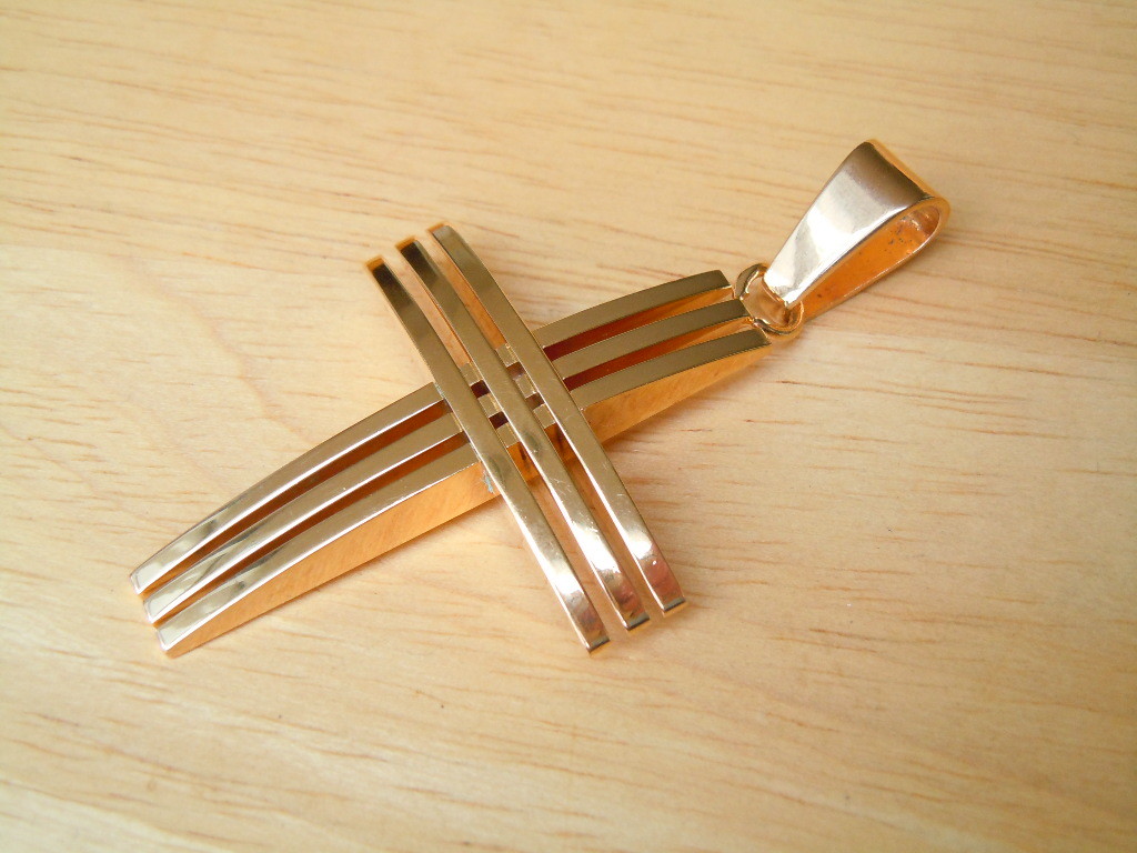 Cross Pendant 0.7oz/2 11/16×1 1/2in