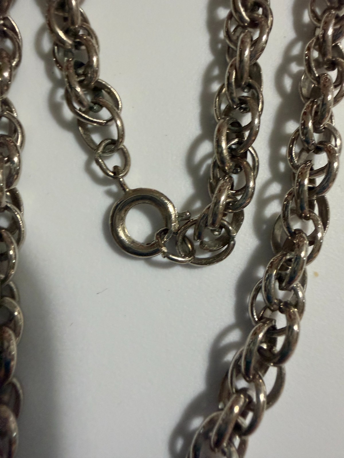 Mixed Metal Vintage Costume Necklace Lot Grunge Goth Retro Chain Spheres Pendant