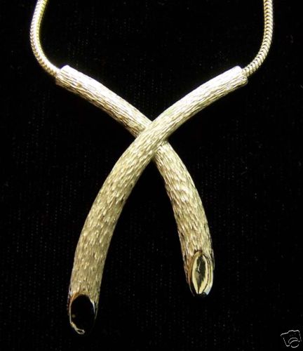 Lot of 3 Necklaces 17″, 25.5″ 15″ and 1 Pair Clipback Earrings All in Silvertone