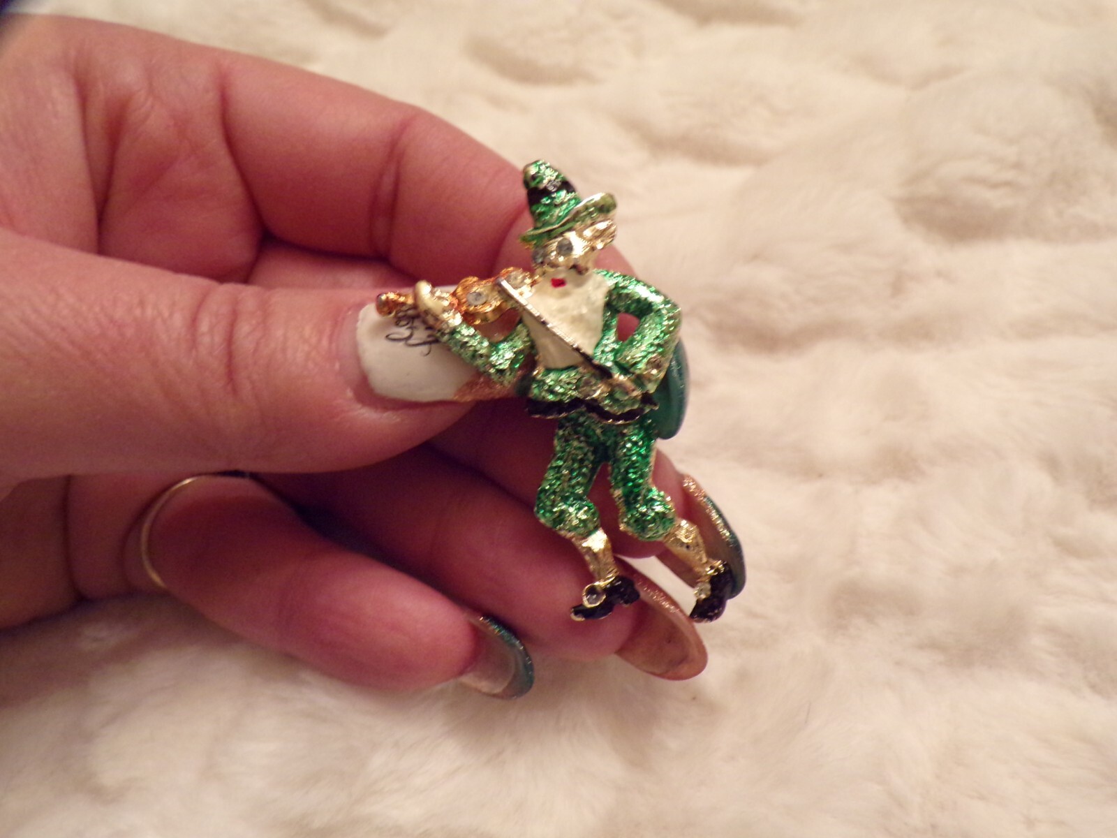 VTG Dancing Leprechaun Pin