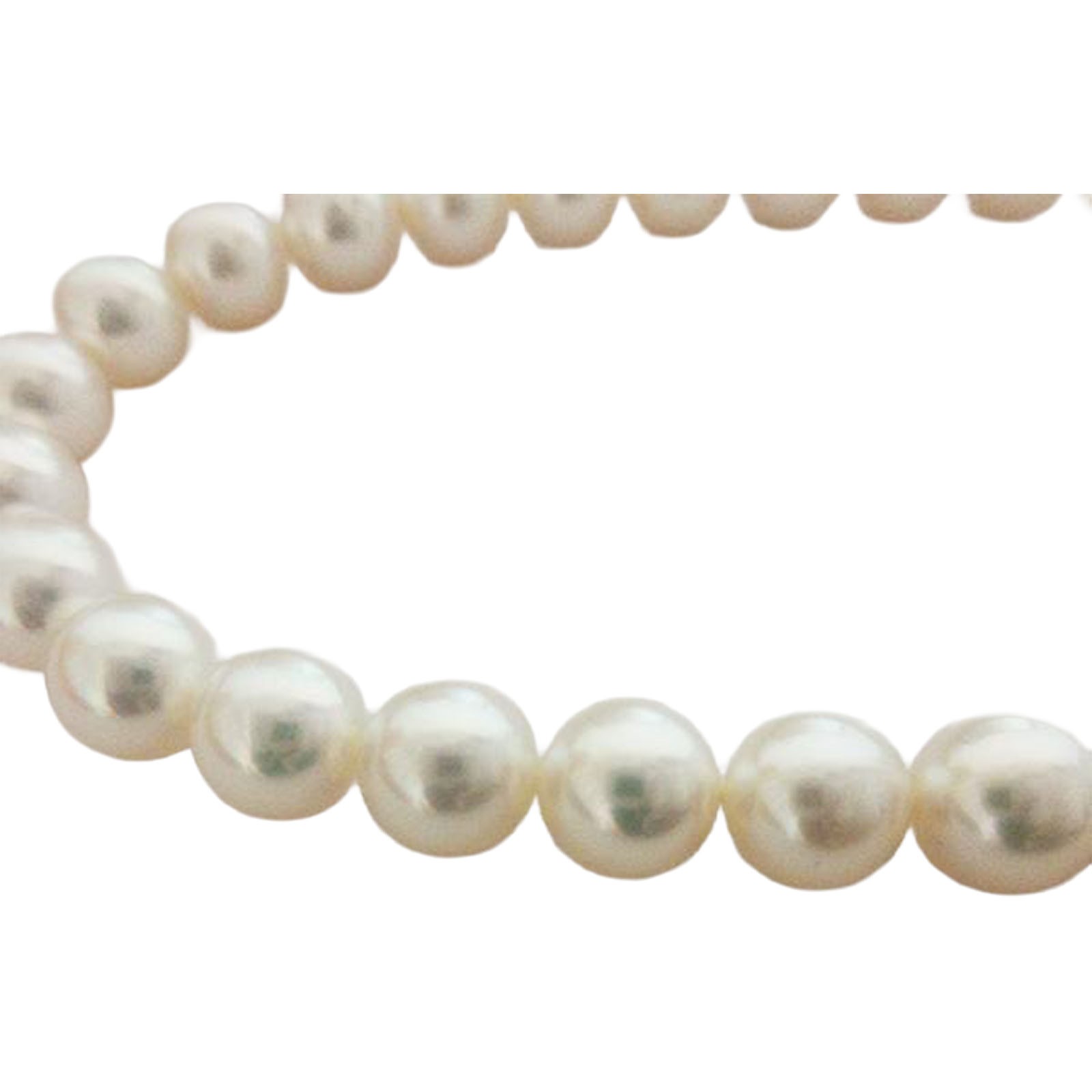 Mikimoto Akoya Pearl 7 7.2mm Choker Necklace Vtg Silver Clasp Box 8 Pearls Japan