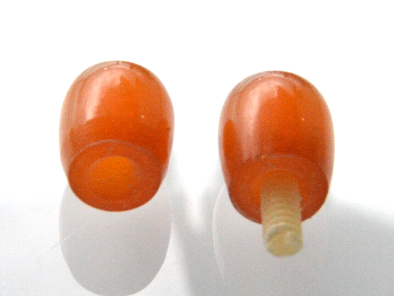 ✅1970 RUSSIAN SOVIET BALTIC AMBER TWIST CLASP NECKLACE 老琥珀 BRASLET PENDANT SCREW