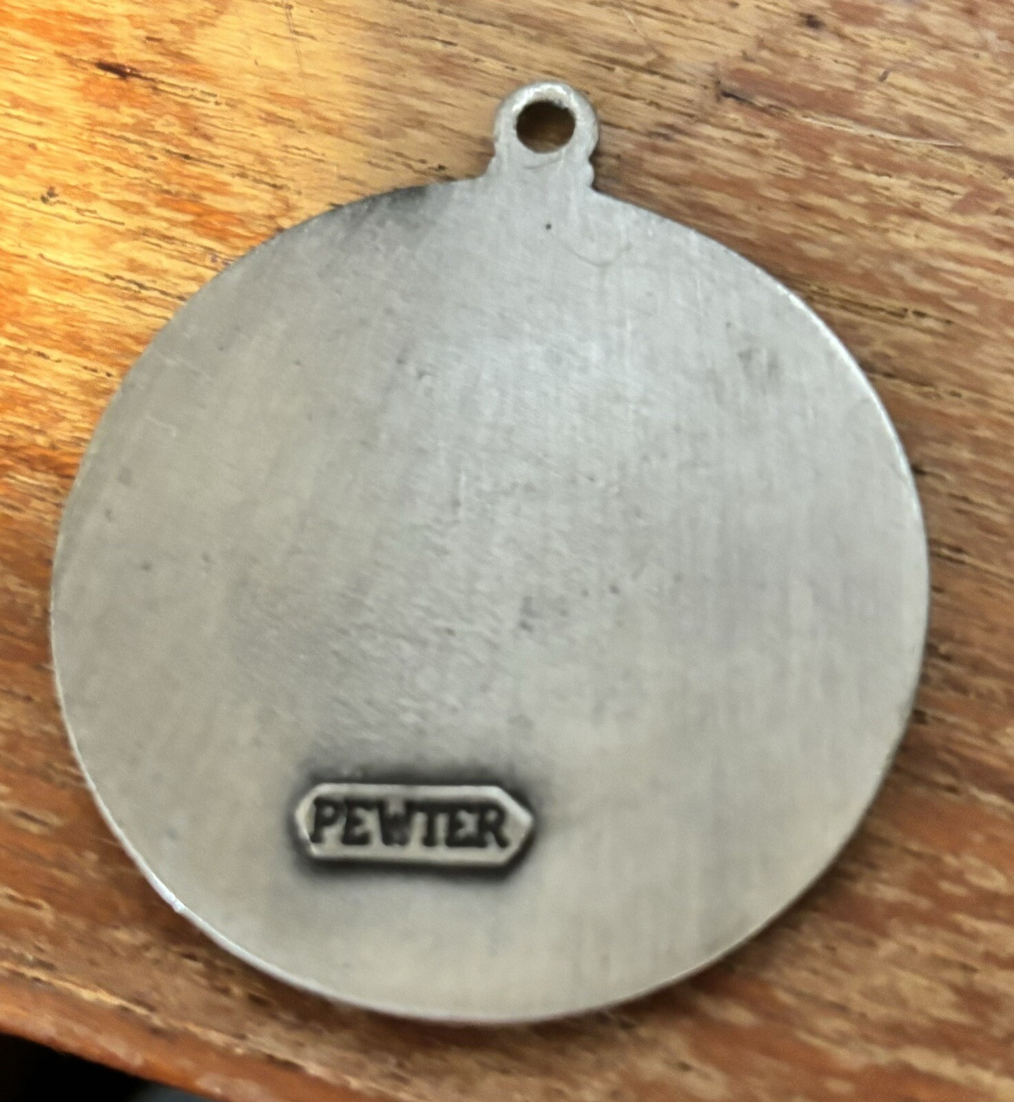 Vntg Pewter Pendent Necklace Bicentennial Spirit Of 76. No chain Included