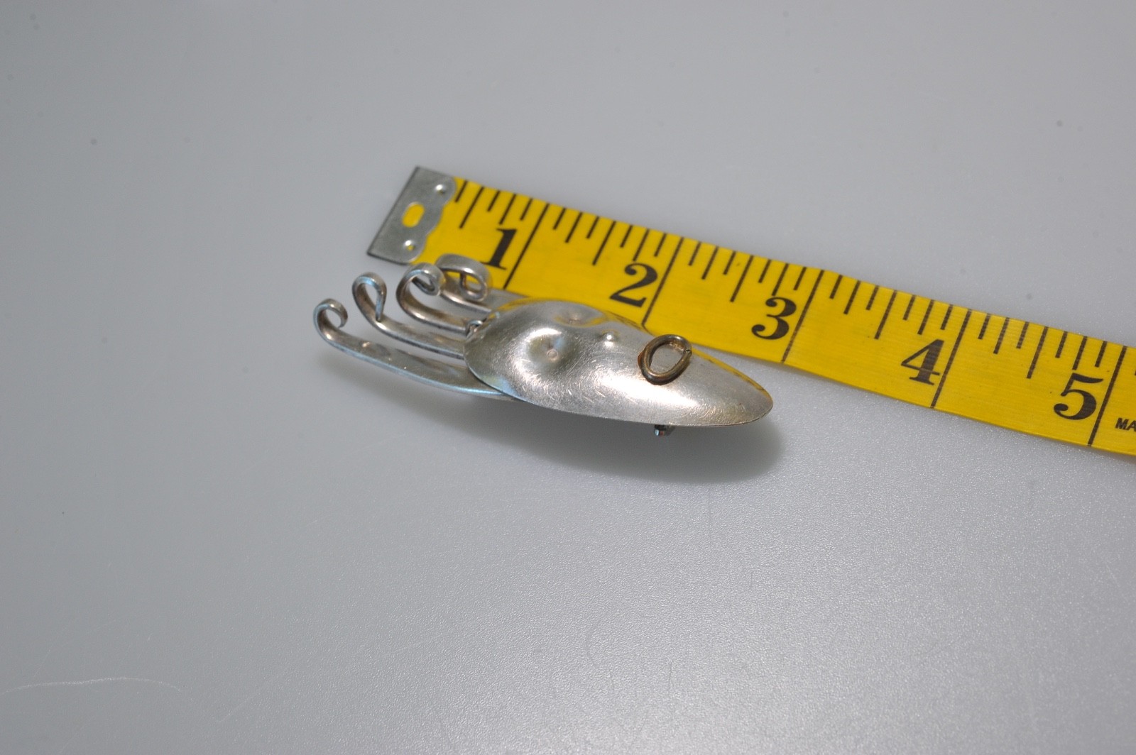 SPORK Brooch Punk Alien Face retro funky steampunk heavy modernist fork spoon ZF