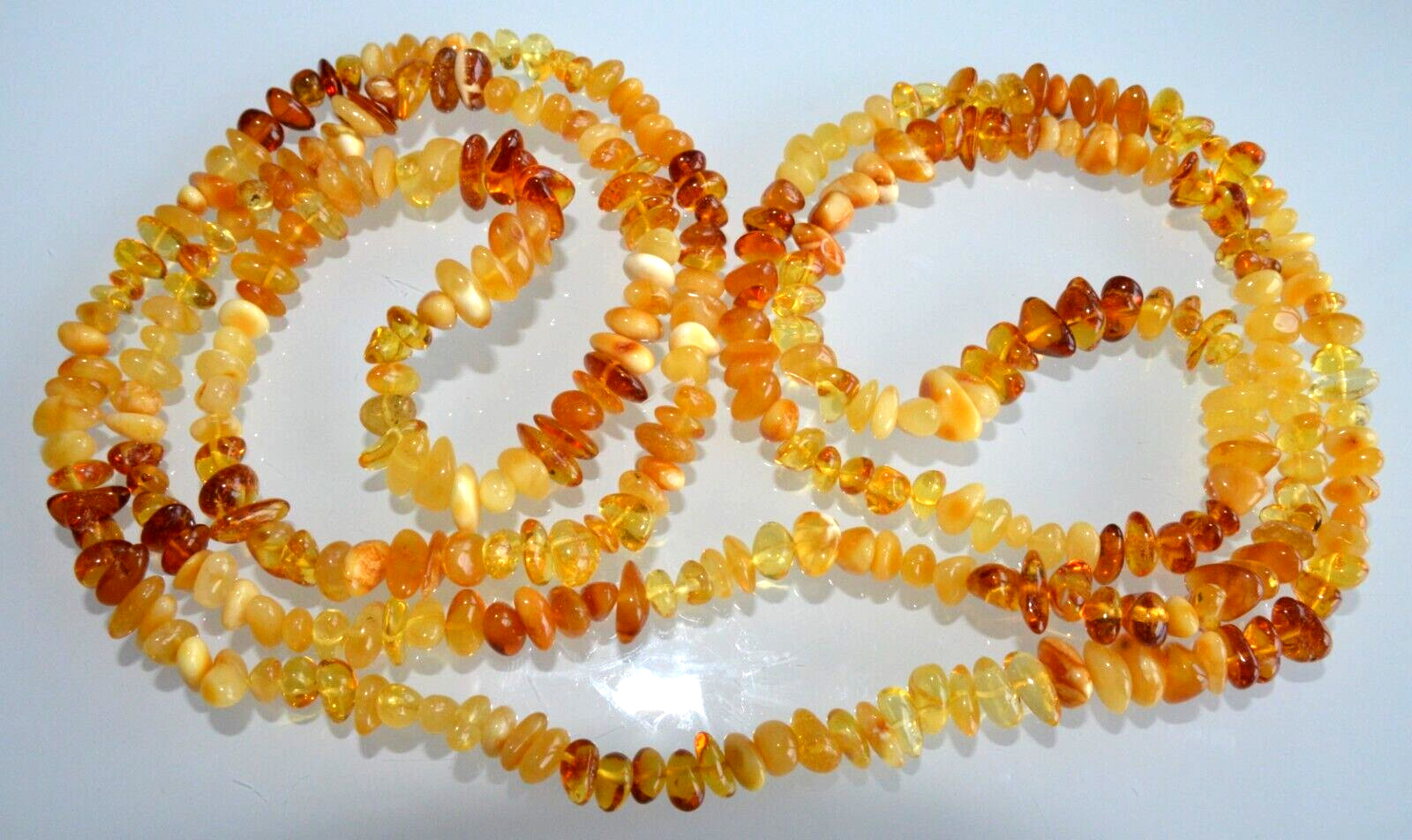 ✅135 cm=42gr RUSSIAN SOVIET BALTIC AMBER BEAD NECKLACE 琥珀 BRACELET STONE PENDANT