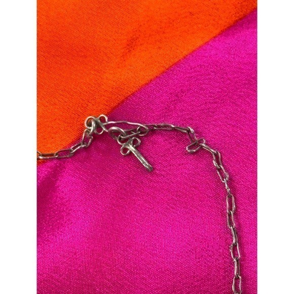 Vintage Silver Tone Filigree Ball Graduated Bead Necklace 19 Inch Hook Clasp