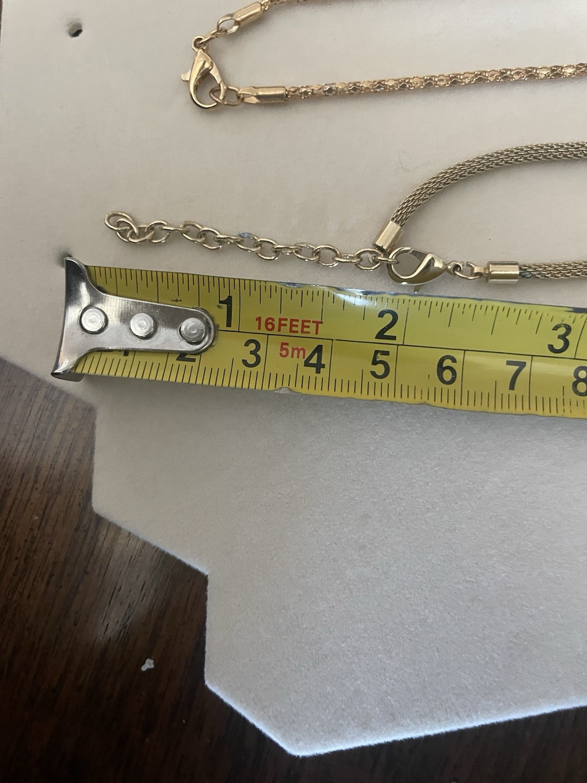 Lot Of 2 Vintage 1960’s/70’s Gold Tone Chains 15” & 17”