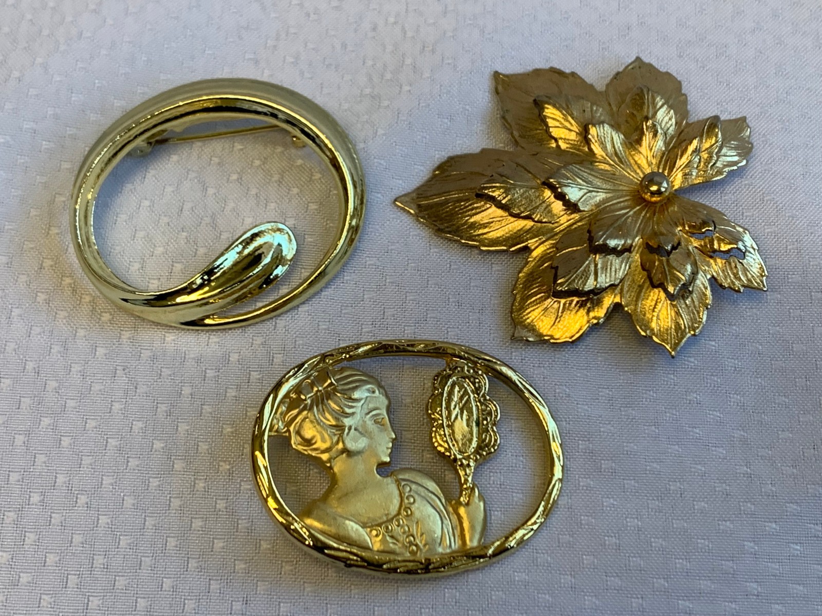 Vtg Brooch Lot Giovanni Gerrys Monet Sarah C Avon Scatter Pins Costume Jewelry