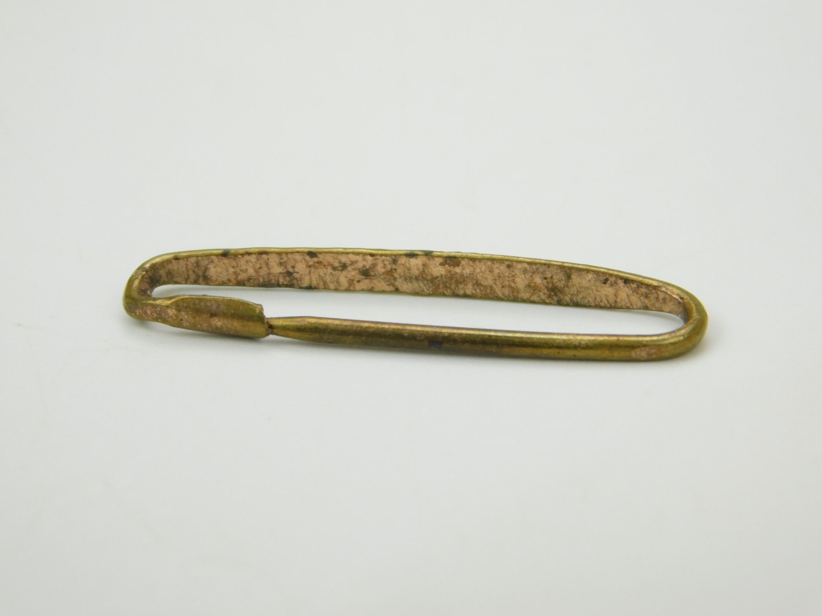 Tiny Victorian Ornate Detailed 1″ by under 1/8″ Brass Small Scatter Bar Pin