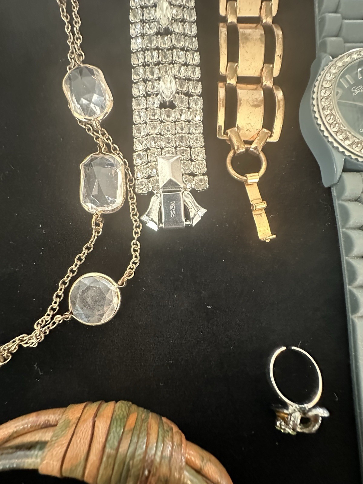 Vintage Costume Jewelry ALL WEARABLE used Lot Some Signed