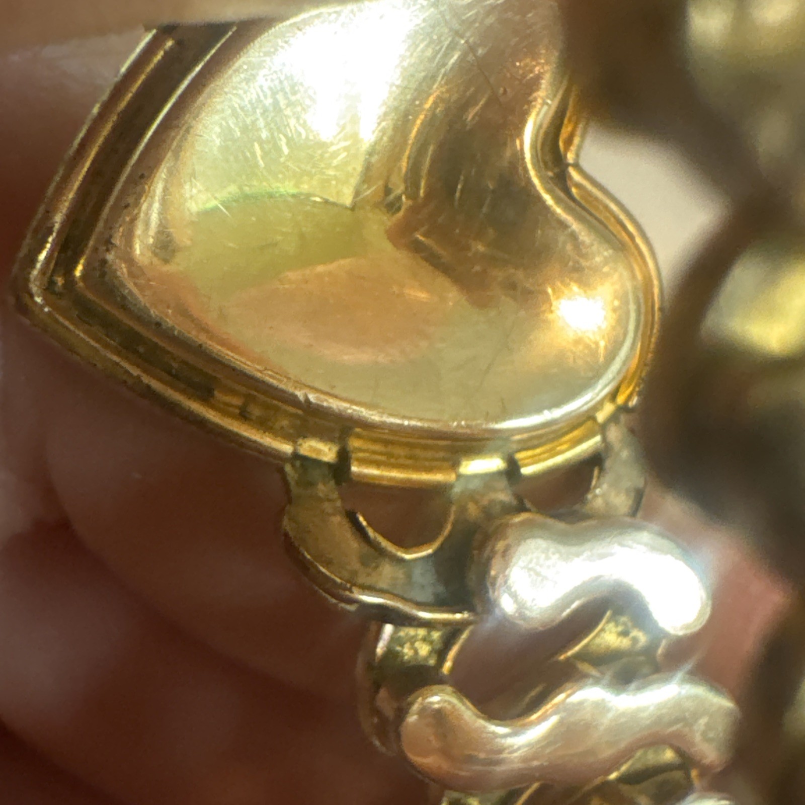 Pitman and Keeler American Queen Sweetheart expansion Bracelet Read Broken Child