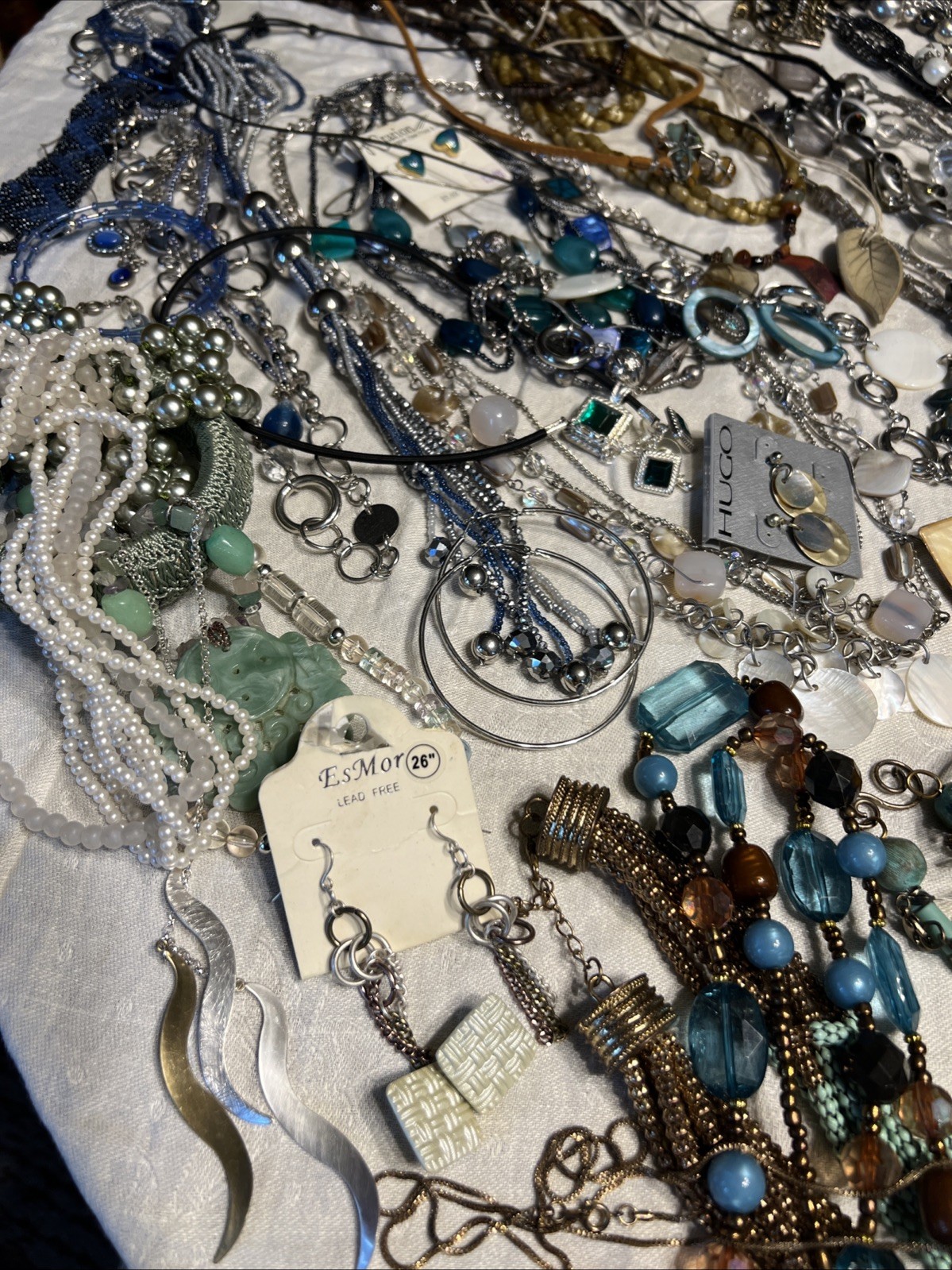 180pc VTG To Now Boho Artisan Eclectic Jewelry Lot Festival Maximalist Global