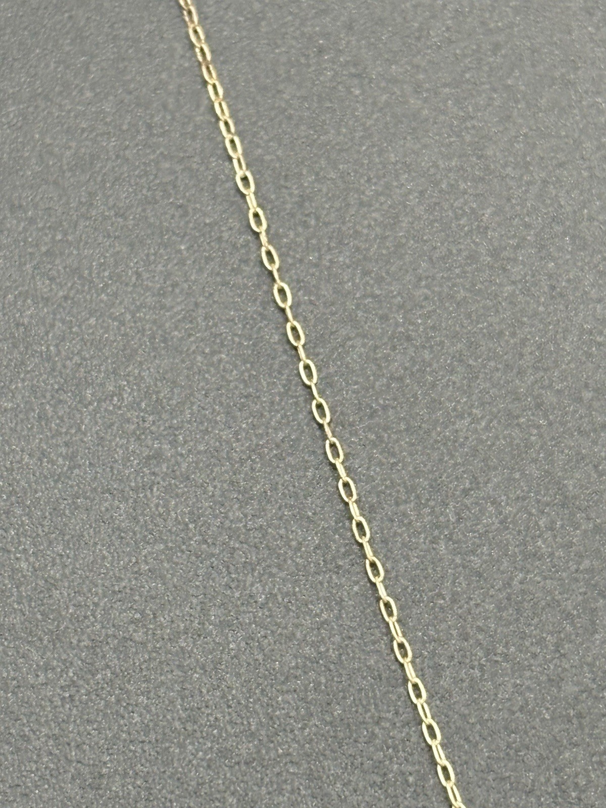 Vintage 18″ Sterling Silver Blue Opal Wave Pendant Necklace E5