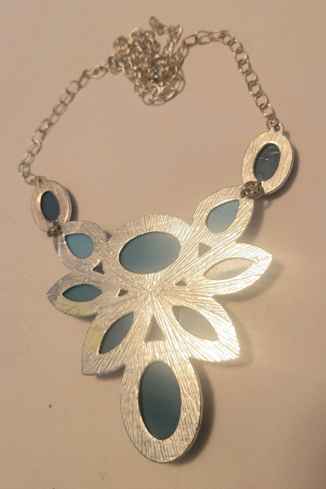 2 Necklace Avon Aqua 23″ and Julie Vos Purple 21″ Spring Easter Summer Causal