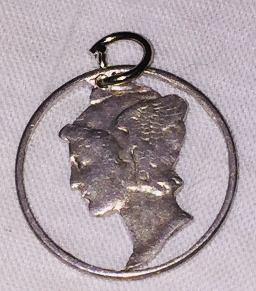 Silver Roman Coin Brooch Vintage MMA Vtg Alva Studio Pin Museum Replica Lovre