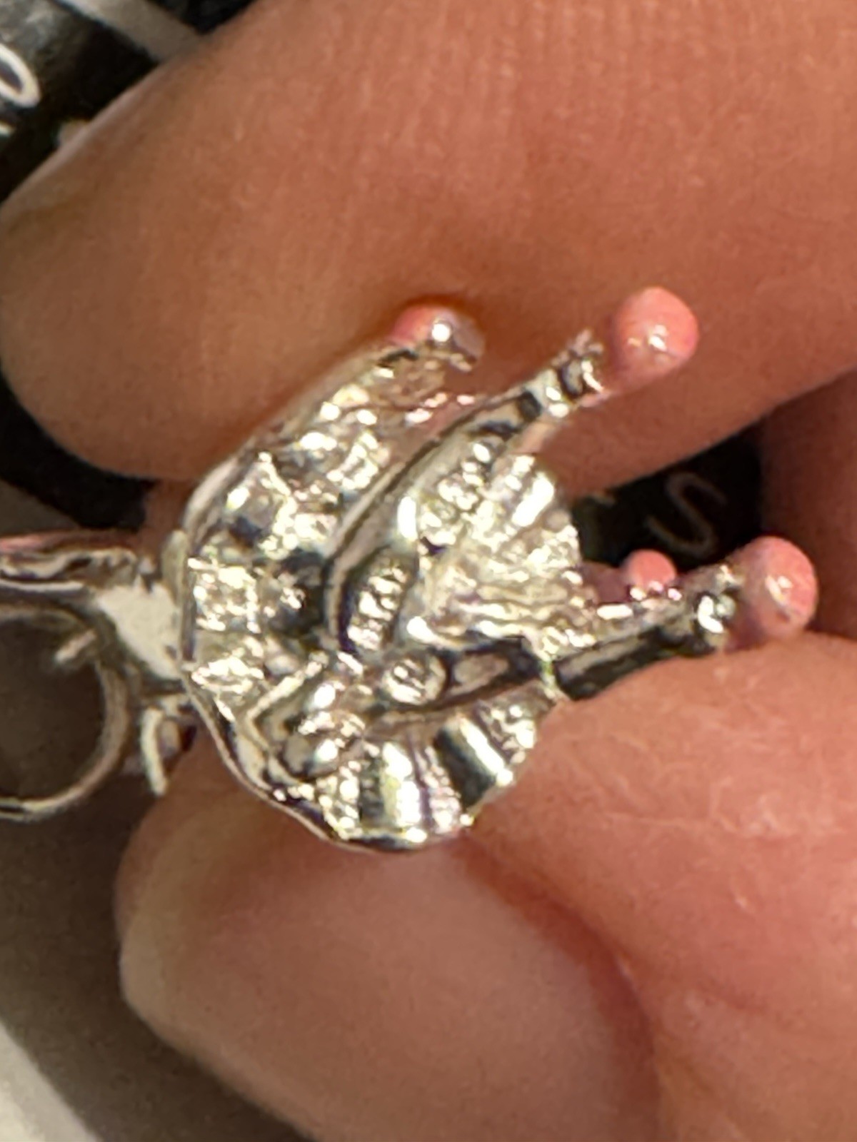 Three statement By Danielle Sterling Silver Pig Charms, All Different