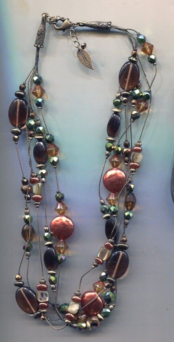 Coldwater Creek Glass Bead necklace