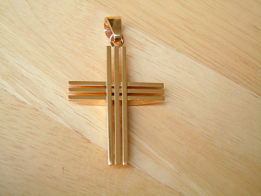 Cross Pendant 0.7oz/2 11/16×1 1/2in