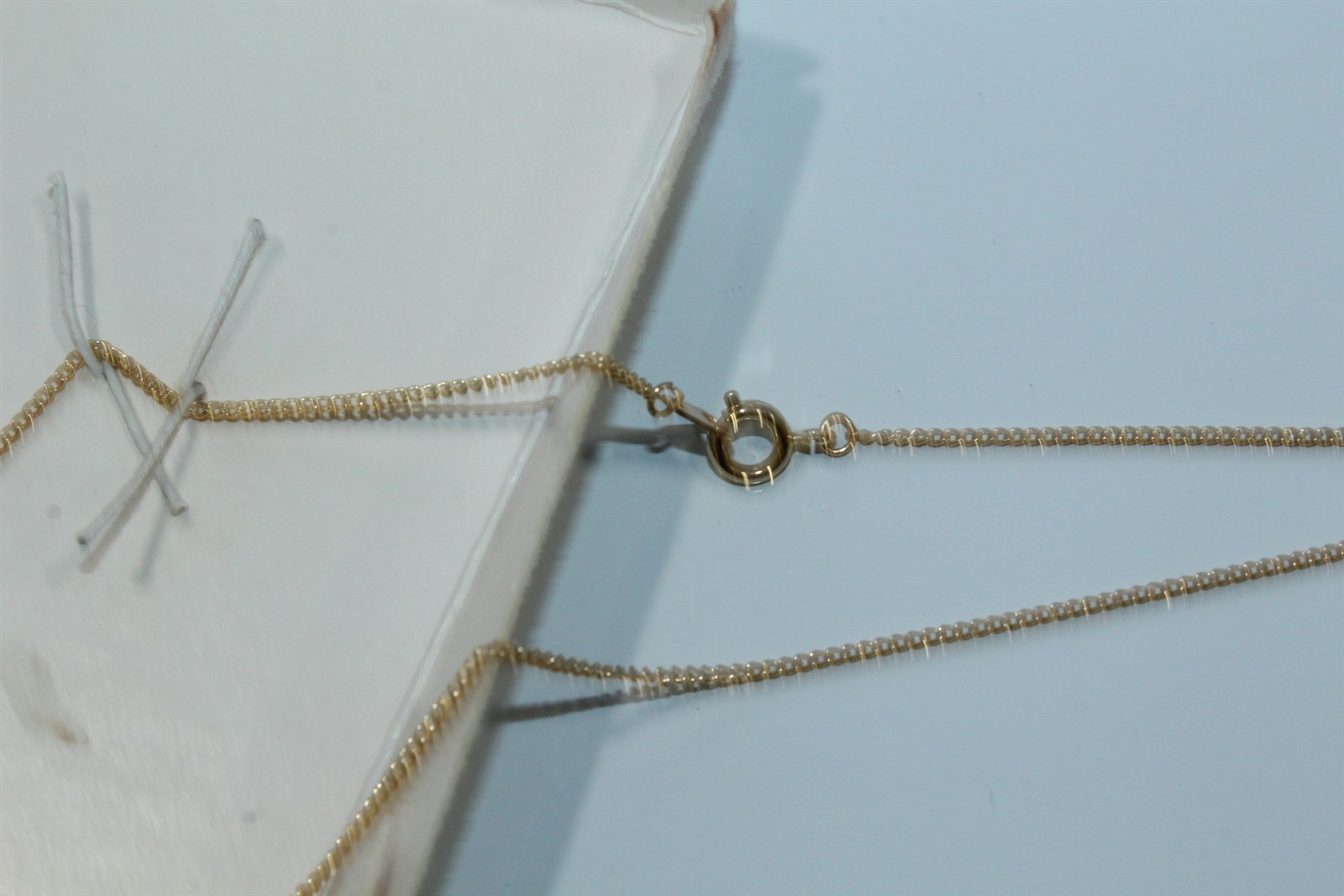 Vintage Jewelry Tacoa Gold-Tone Necklace With Cube Pendant