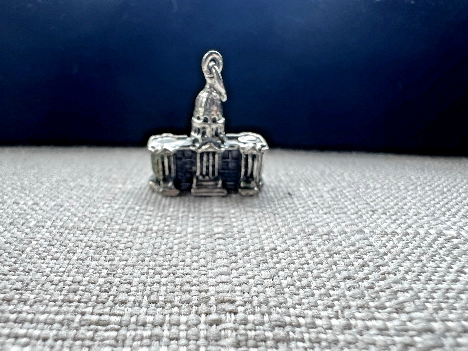 Sterling Silver Building Charm US Capital Buildings & Monuments Theme, NOS