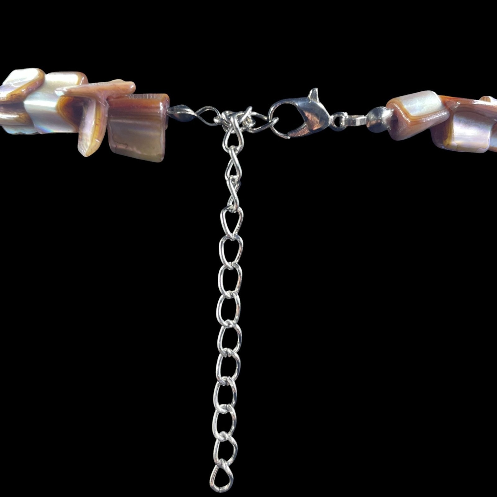Boho Shell Necklace Leaf Dangle Natural Earthy Coastal Cruise Beachcore Organic