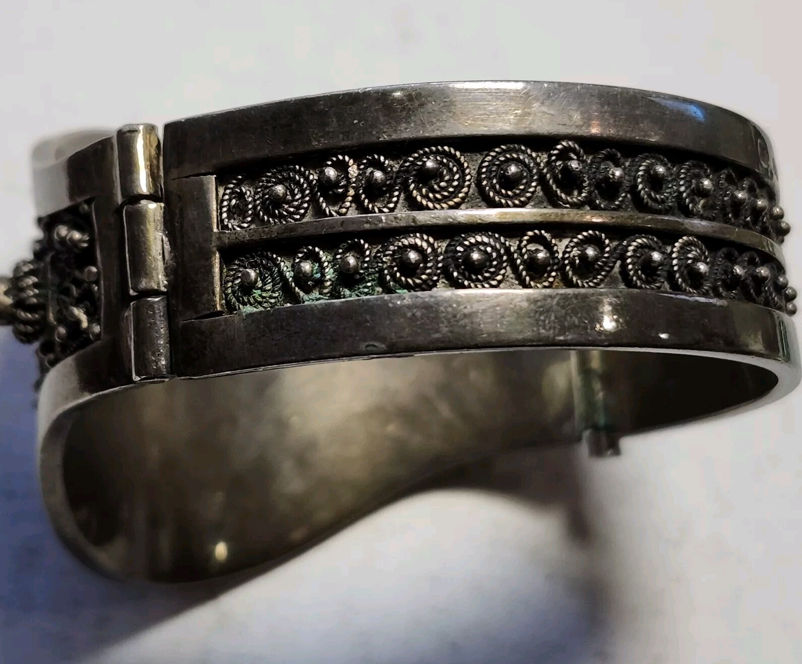 Vintage Berber Bracelet Kabe 850 Silver Morocco