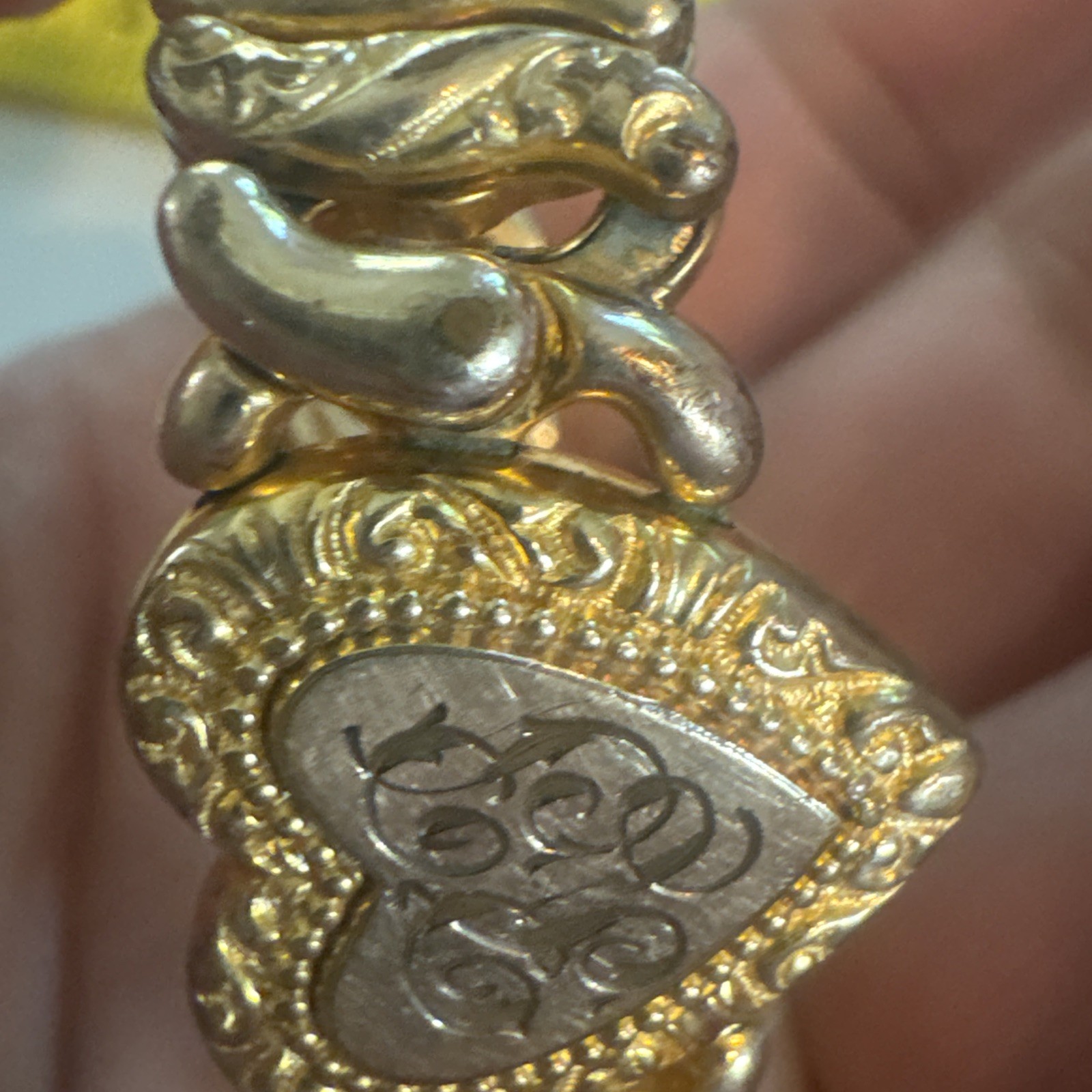Pitman and Keeler American Queen Sweetheart expansion Bracelet Read Broken Child