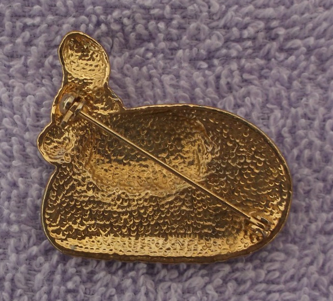 Vintage Red Hat Society Type Hat Pin ~ Red Hat With Feather