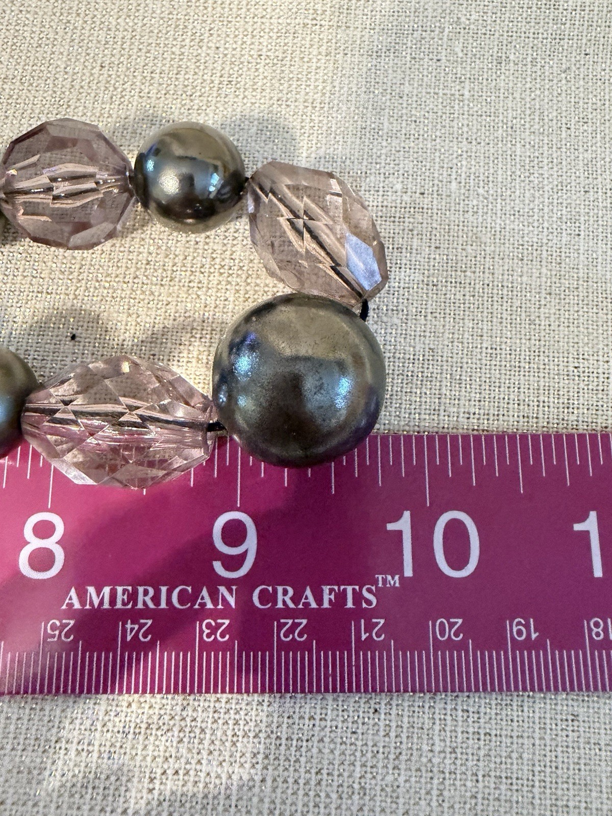 Vintage Graduated Beaded Necklace