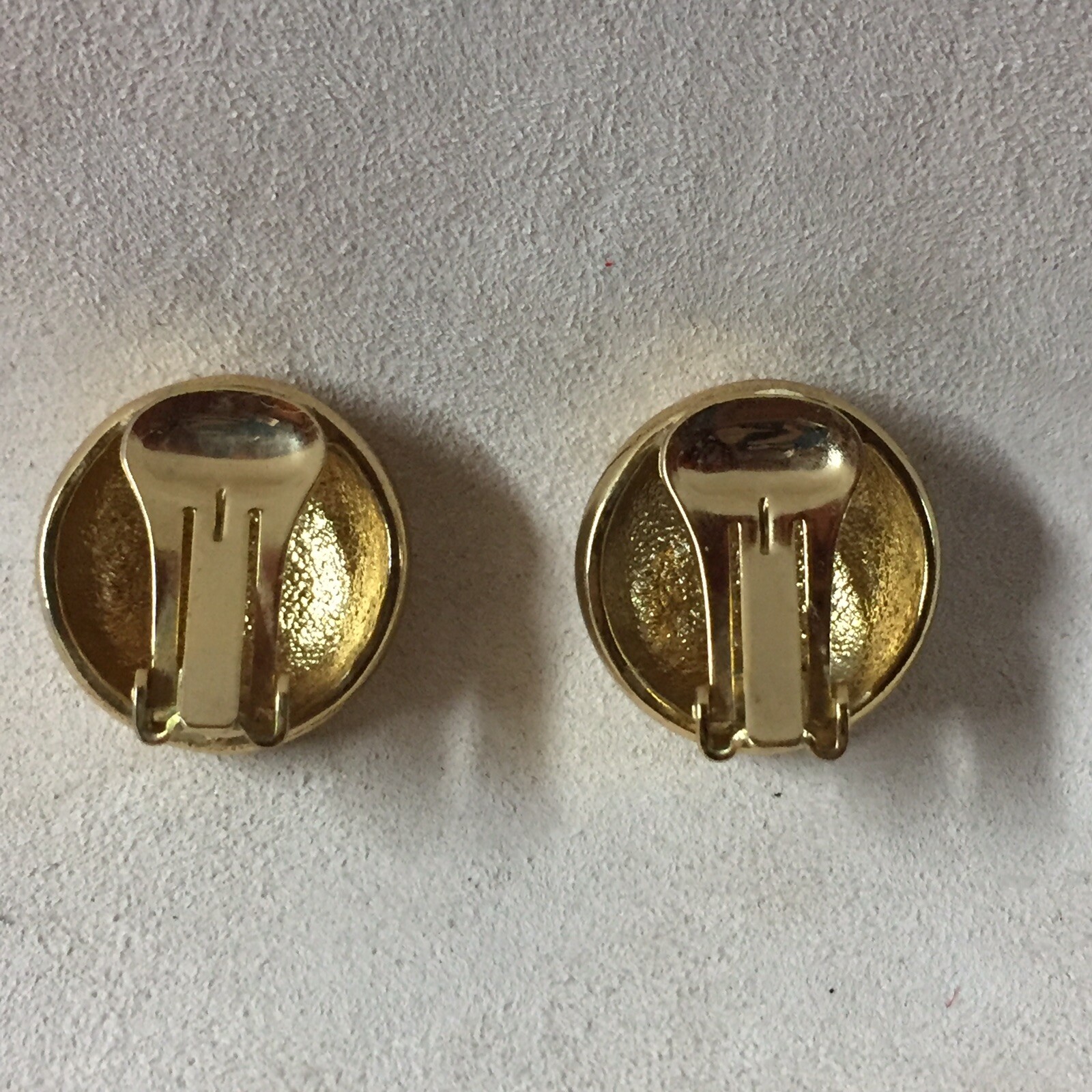 Orena Paris Gold/ Silver Tone Clip On Earrings