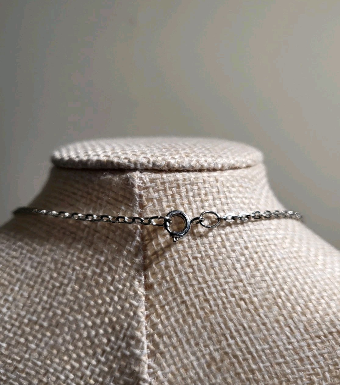 Pewter Vintage Pendant Necklace by JJ Jonette Farm Cow Articulated 20″