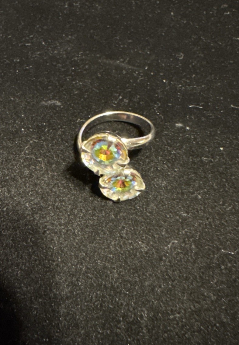 Sarah Coventry 1971 “ Over The Rainbow” Ring , Adjustable