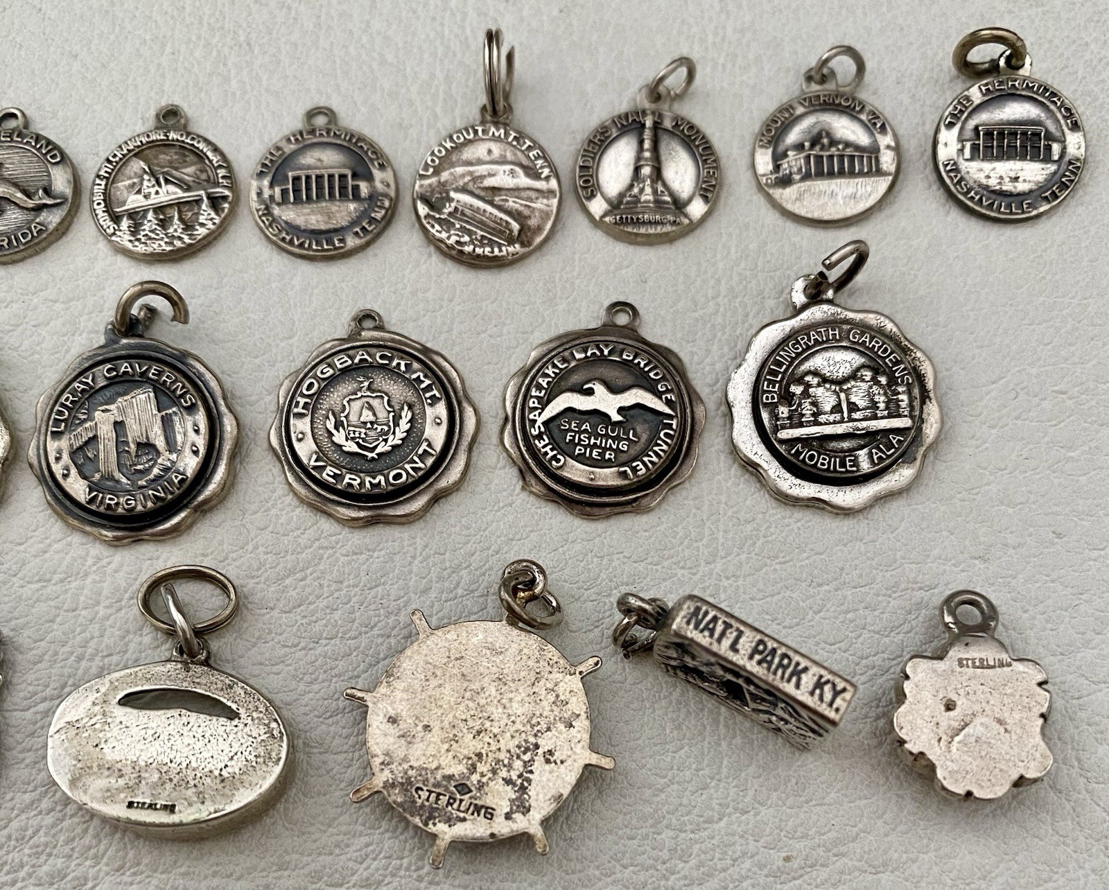 Vintage Sterling Silver Bates & Klinke Charm Choice